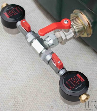 Oil Tank Fitting Kit With Twin Outlet