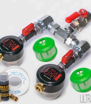 Oil Tank Twin Elbow Outlet Kit
