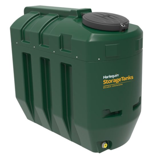 Harlequin 1100litre plastic oil tank